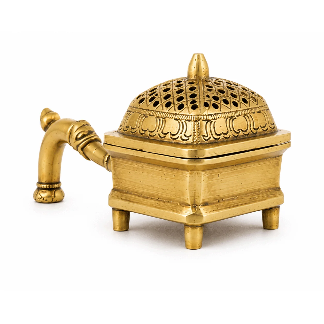 Brass Aarti Dhoop Dani / Incense Burner - Image 5