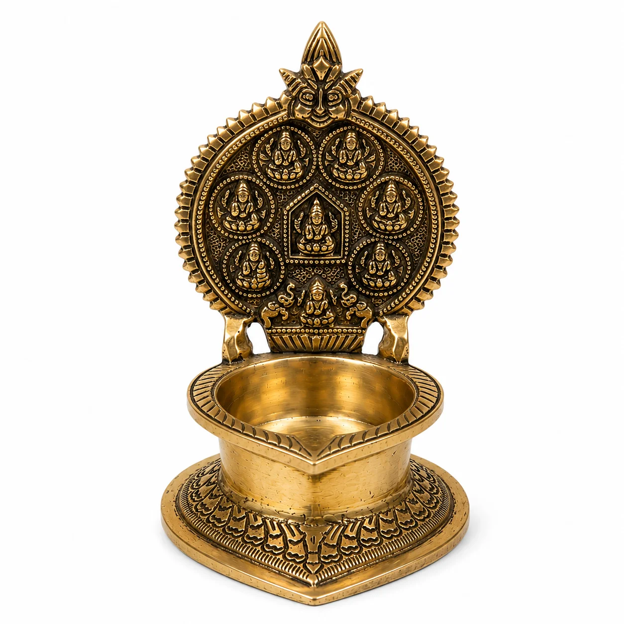 Brass Ashtalakshmi Deepam - Image 5