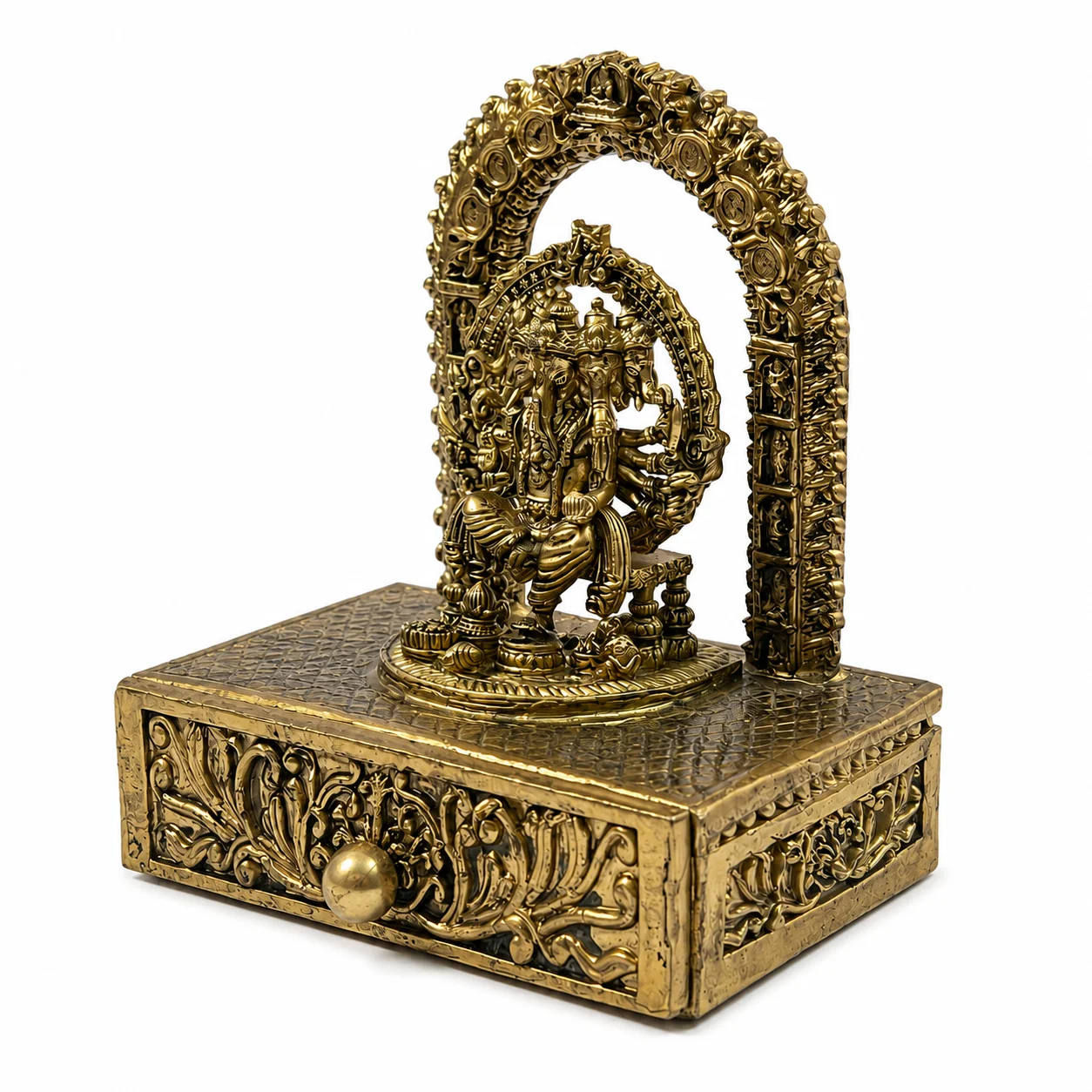 Premium Brass Ganesha Drawer - Image 5