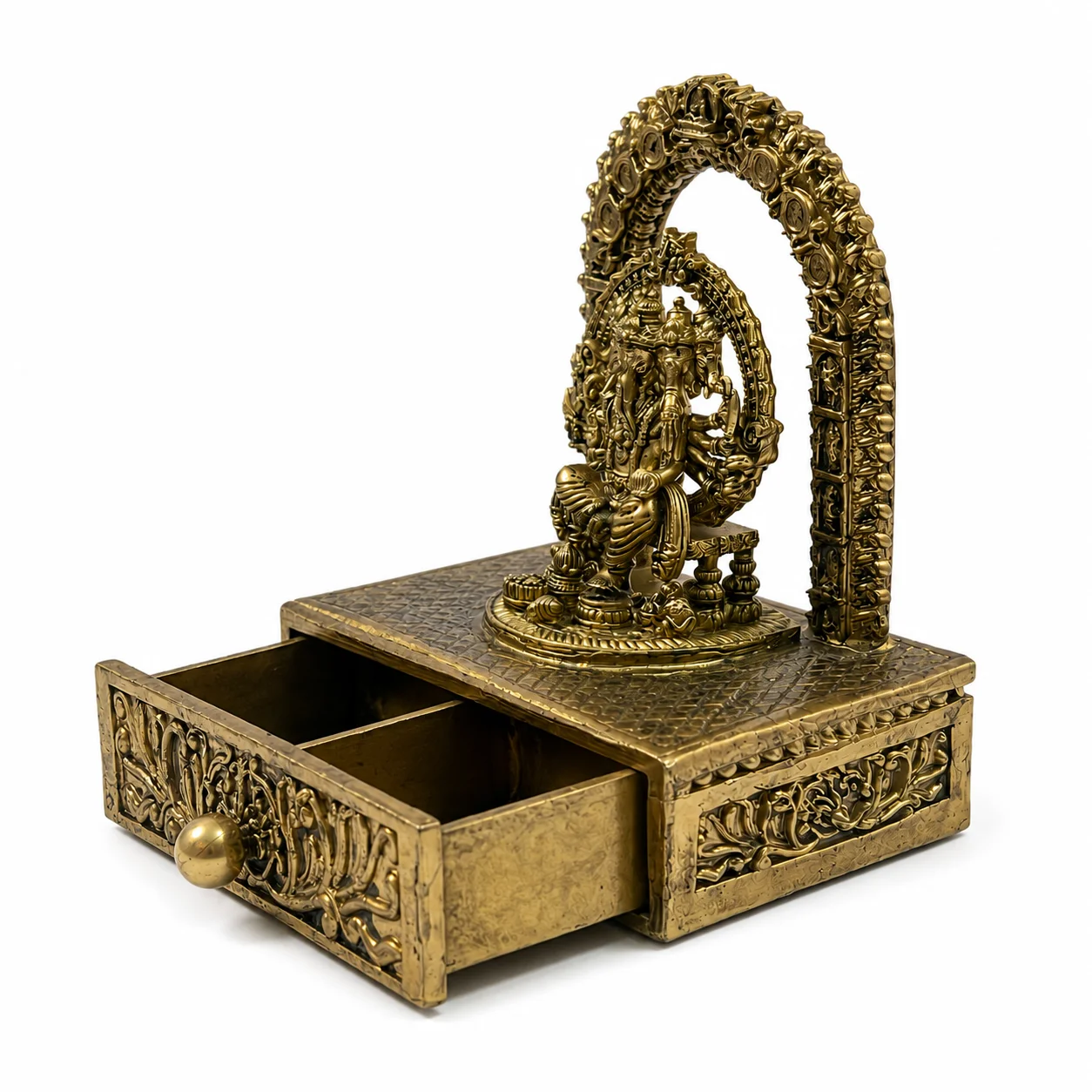 Premium Brass Ganesha Drawer - Image 6